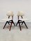 Mid-Century Dutch Scissor Dining Chairs by Webe Louis Van Teeffelen, 1960s, Set of 4 4