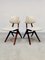Mid-Century Dutch Scissor Dining Chairs by Webe Louis Van Teeffelen, 1960s, Set of 4, Image 4