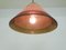 Brown Bubble Glass Pendant Light attributed to Peill and Putzler, Germany, 1960s 4