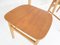 Teak Plywood Chairs, the Netherlands, 1950s, Set of 4, Image 7