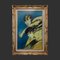 Remo Brindisi, Composición figurativa, años 80, óleo sobre lienzo, enmarcado, Imagen 1