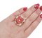 Coral White Diamond, Pearl, 14 Karat White and Rose Gold Ring, Image 5