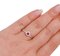 Ruby, Diamond, 18 Karat White Gold Ring, Image 4