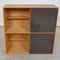 Vintage Bookshelf in Oak with Frostet Glass by Mogens Koch for Rud. Rasmussen 3