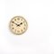 Vintage Brass Factory Wall Clock by Synchronome, Image 2