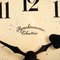 Reloj de pared Factory vintage de latón de Synchronome, Imagen 7