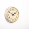 Vintage Brass Factory Wall Clock by Synchronome, Image 4