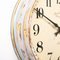 Horloge Murale d'Usine Vintage en Laiton par Synchronome 3
