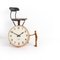 Reloj de fábrica vintage de cobre de Gents of Leicester, Imagen 2