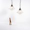 Large Vintage Three Part Holophane Pendant Light, Image 2