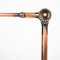 Vintage Copper Daisy Joint Lamp by John Dugdill & Co 3