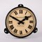 Reloj de estación vintage de hierro fundido de Gents of Leicester, Imagen 1