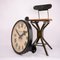 Reloj de estación vintage de hierro fundido de Gents of Leicester, Imagen 4