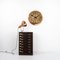 Large Reclaimed Copper Factory Clock by ITR 7