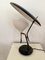 Italienische Mid-Century Schreibtischlampe aus lackiertem Metall, Messing, Marmorvon Lumen Milano, 1950er 1