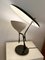 Lampe de Bureau Mid-Century en Métal Peint, Laiton, Marbre de Lumen Milano, 1950s 11