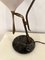 Mid-Century Italian Desk Lamp Painted Metal, Brass, Marblefrom Lumen Milano, 1950s, Image 4