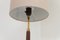 Lámpara de pie danesa Mid-Century de palisandro, años 60, Imagen 5