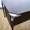 Wood and Steel Desk with Leg Protection by Ico & Luisa Parisi for Mim Production, Rome, 1960s 3