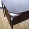 Wood and Steel Desk with Leg Protection by Ico & Luisa Parisi for Mim Production, Rome, 1960s, Image 3