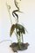 Antique French Art Nouveau Floor Lamp in Bronze, 1900, Image 16