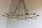 Large Mid-Century Italian Chandelier in Brass from Arredoluce, 1955, Image 5