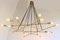 Large Mid-Century Italian Chandelier in Brass from Arredoluce, 1955 8