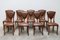 Antique French Art Nouveau Dining Room Set by Eugène Vallin, 1903, Set of 9 8