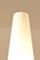 Mid-Century Dreibein Glas & Messing Stehlampe von Arlus 9