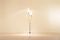 Mid-Century Tripod Glass & Brass Floor Lamp from Arlus, Immagine 11