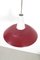 Pendant Lamp in Red, 1950s, Image 3