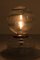 Vintage Lampe aus Klarglas 2