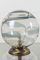 Vintage Lampe aus Klarglas 4