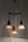 Lámpara colgante danesa de madera de teca, Imagen 2