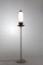 Vintage Italian Marble, Teak & Brass Floor Lamp 5