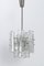 Vintage Glass Ceiling Light from Doria 1