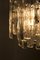Vintage Deckenlampe aus Glas von Doria 7
