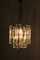 Vintage Glass Ceiling Light from Doria 5