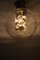Lampada da soffitto con globo grande in vetro di Doria, Immagine 5