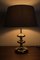 Lampada da tavolo vintage in ottone, Immagine 2