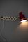 Vintage Wall Light in Red Metal, Image 2