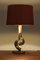 Lámpara de mesa italiana de latón, Imagen 2