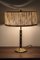 Lampada da tavolo vintage in ottone, Immagine 1