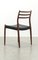 Model 78 Dining Chairs by Niels Møller, Set of 6, Image 4