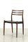Model 78 Dining Chairs by Niels Møller, Set of 6 3