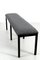 Vintage Metal & Fabric Bench, Image 2