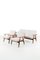 Set da salotto Ge270 attribuito a Hans Wegner per Getama, set di 3, Immagine 1