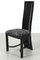 Black Dining Chairs, Set of 6, Image 4