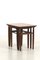 Danish Teak Nesting Tables, Set of 3 1