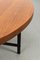 Runder Couchtisch aus Teak 5